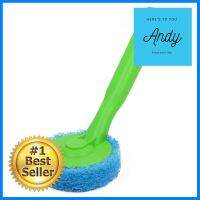 แปรงใยขัดล้างภาชนะจานชาม MR.SMART สีเขียวSCRUB CLEANING BRUSH DISHWARE MR.SMART GREEN **คุณภาพดี**