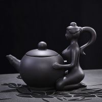 Recommended Authentic Zisha Violet Arenaceous Teapot Tea Set Manually Beauty Purple Clay Pot Of Healthy Environmental Protection