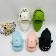 Dép cá mập siêu nhẹ đế cao 4cm dành cho nữ loại dày túi zip xịn sò 2023 có