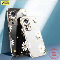 [NANU] เคสสำหรับ Xiaomi 10T 11T 12T Pro Poco F3 F4 GT K40S K50แป้นพิมพ์กันน้ำดอกไม้น่ารักฝาครอบคู่