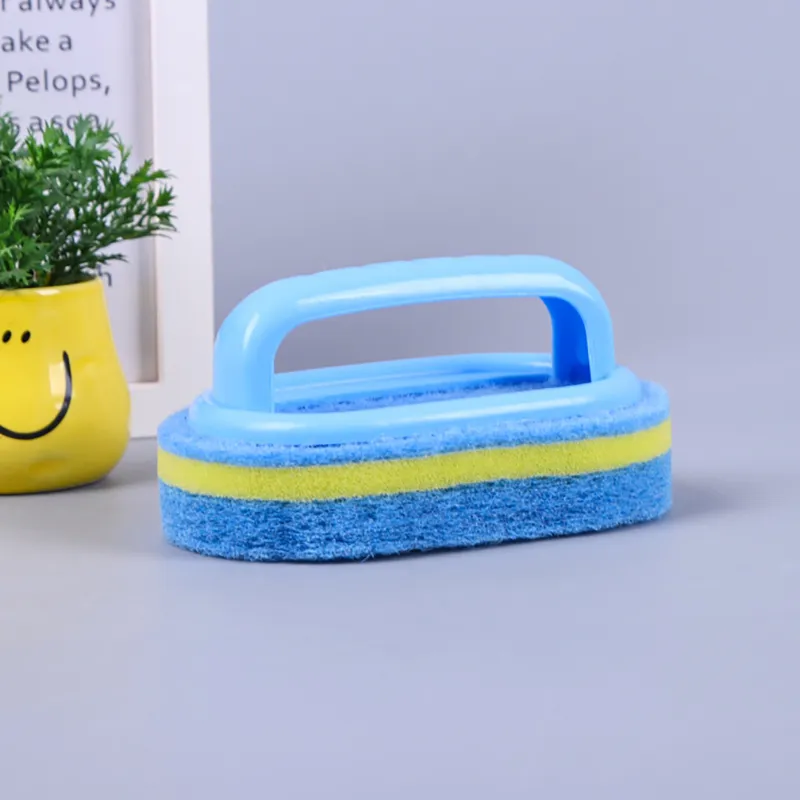 Kitchen Bathroom Toilet Cleaning Magic Brush Glass Wall Cleaning Bath Brush  Handle Cleaning Rag Ceramic Window Slot Clean Brush Kitchen Gadgets -EPROLO