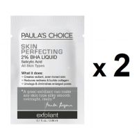 PAULAS CHOICE :: ขนาดทดลอง 2 ซอง Skin Perfecting 2% BHA Liquid เนื้อน้ำ สิว สำหรับทุกสภาพผิว