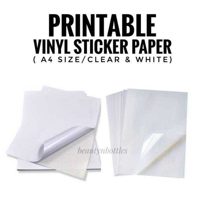 lzpvf7952894 Printable Vinyl Sticker A4 size | Lazada PH