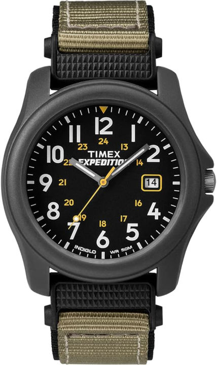 Timex Expedition Camper Nylon Strap Watch - Black