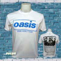 เสื้อวง OASIS วงร็อค ไม่มีตะเข็บข้าง คอฟิต ป้ายUS เสื้อวินเทจ เสื้อทัวร์ เสื้อทัวร์ วงดนตรีร็อคต่างประเทศ