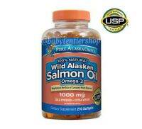 พร้อมส่ง!!! Pure Alaska Omega Wild Alaskan Salmon Oil น้ำมันปลาแซลมอนแท้% นำเข้าจาก USA