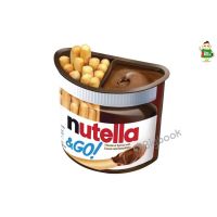 Nutella &amp; Go นูเทลลา พร้อมบิสกิตแท่ง 48g. ช็อคโกแลต สินค้านำเข้า พร้อมส่ง !!