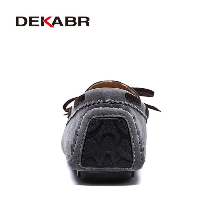 dekabr-รองเท้าหนังนิ่มรองเท้าโลฟเฟอร์ผู้ชายใหม่ไซส์38-48-รองเท้าหนังของแท้ลำลองผู้ชายแฟชั่นลื่นในสไตล์ฤดูร้อนของรองเท้าขับรถ