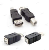 USB 2.0 Female to USB Type A Type B Male to Male Female to  Male Black Adapter Electronics Converter Connector 17TH