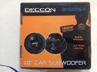 ดอกลำโพง ซับ เบส 10 นิ้ว DECCON EXCITE-1 10" SUBWOOFER 1800 W Watts