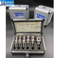 TOOLS KENZO โฮลซอเจาะเหล็ก สแตนเลส คาร์ไบด์ รุ่นงานหนัก 6 ตัวชุดS