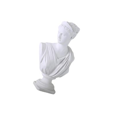 ประติมากรรมงานศิลปะสำหรับตกแต่งเรซิ่นเทพนิยายกรีกนอร์ดิกรูปปั้นหัวถึงหน้าอก Diana ที่สวยงาม