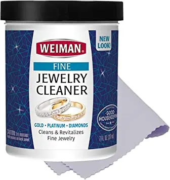 Weiman Jewelry Polish Cleaner and Tarnish Remover Wipes - 20 Count - 2 Pack  