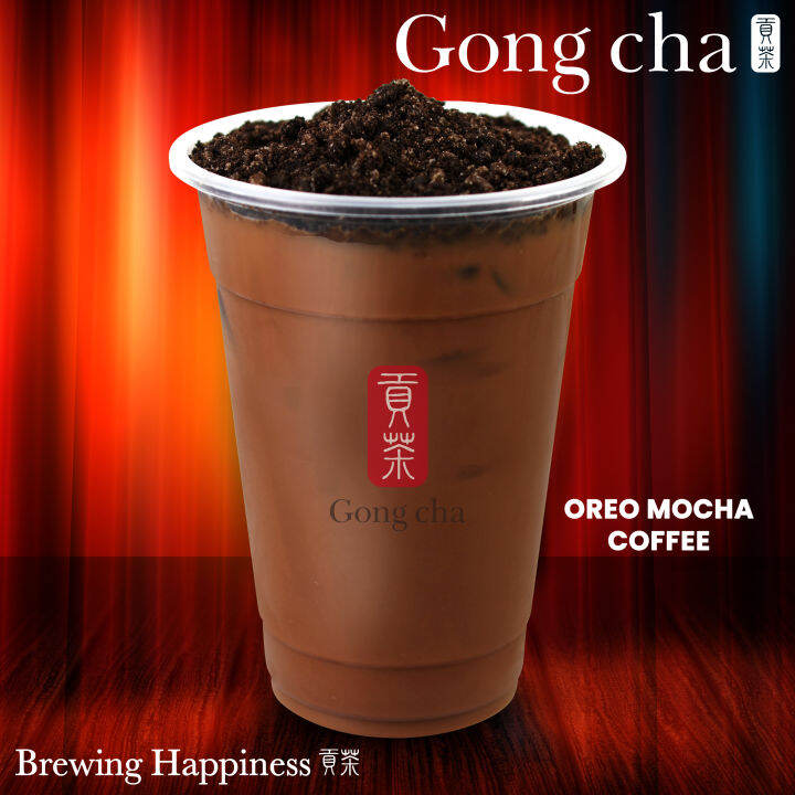 Gong Cha Oreo Mocha Coffee evoucher Lazada PH