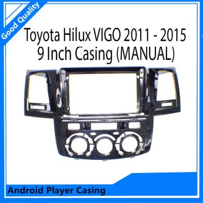 เคสกรอบนําทาง สําหรับ Toyota Hilux Vigo 2011 9 นิ้ว Android Mp5