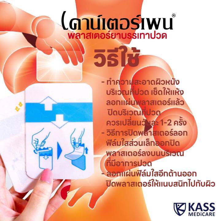 plaster-เคาน์เตอร์เพน-สูตรร้อน-และสูตรเย็น