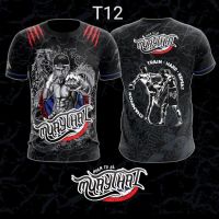 2023 new arrive- xzx180305   TERBARU (SIZE S-5XL) JERSI MUAY THAI VIRAL Unisex 3D Tshirt