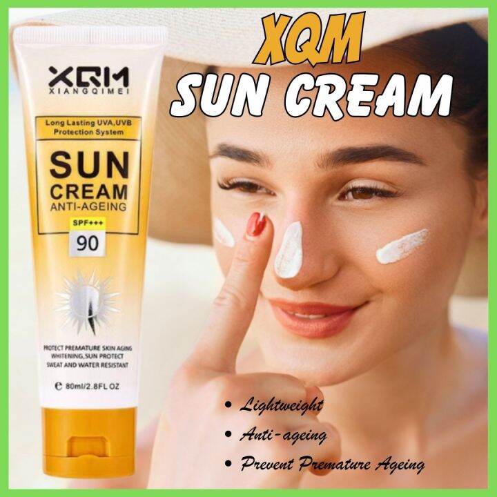 BEST SELLER!! XQM Sun Cream AntiAeging Provides Superior Sun