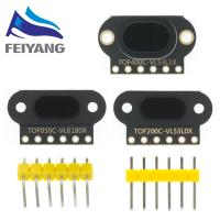 VL6180/VL53L0X/VL53L1X Time of Flight (ToF) Laser Ranging Sensor Module TOF050C TOF200C TOF400C 50CM/2M/4M IIC For Arduino STM32