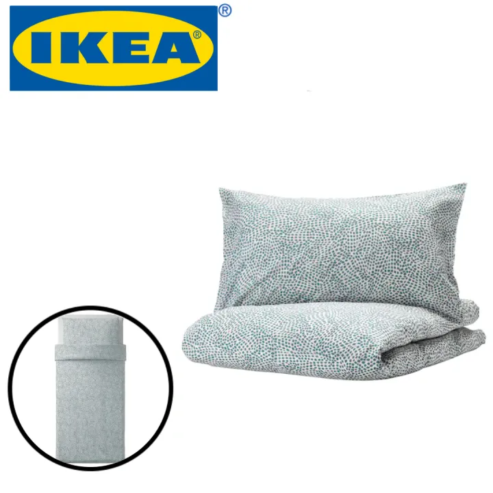 Ikea Tradkrassula Quilt Cover And, Ikea King Bed Linen
