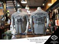 Harley-Davidson Bench S/S GREY ฮาร์เล่ย์เสื้อยืดแขนสั้น