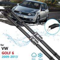 ใบมีดไม้เช็ดรถสำหรับ Volkswagen VW Golf 6 MK6 2009 ~ 2013 5K ที่ปัดน้ำฝนกระจกหน้าอุปกรณ์เสริมรถยนต์2010 2011 2012