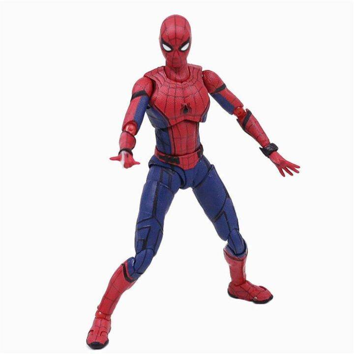 homecomingตุ๊กตาขยับแขนขาได้spider-man-collectible-pvcของขวัญของเล่นแบบจำลองใหม่