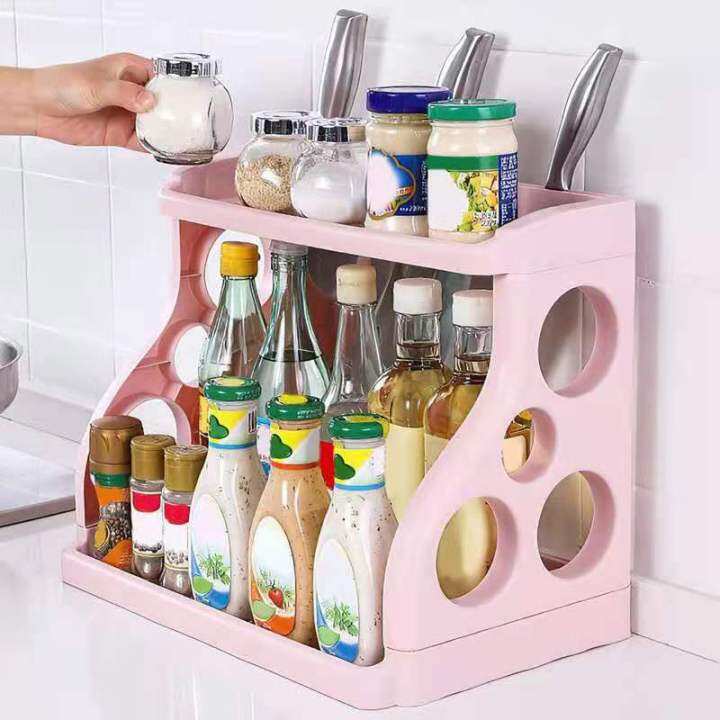 Sweet Aisle SALE High Quality Spice Rack 2 Tiers Spice Stand for