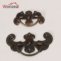 Furniture Handle 10pcs for Jewelry Small Box Design Grip Tone Cabinet Pulls Cupboard Door Drawer Knobs Antique Bronze Hardware