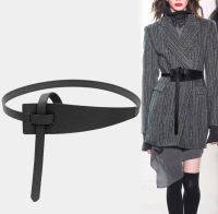 Knotted Belt Fashion Waistband Stylish Belt Womens Belt Ladies Coat Belt Women PU Leather Belt Dress Waistband