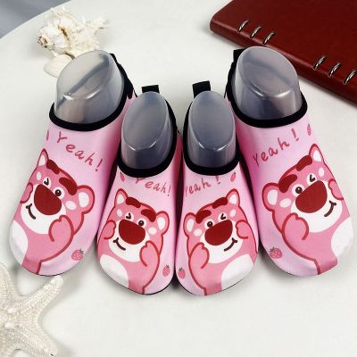 【Hot Sale】 Parent-child water park baby beach non-slip shoes swimming barefoot soft wading and