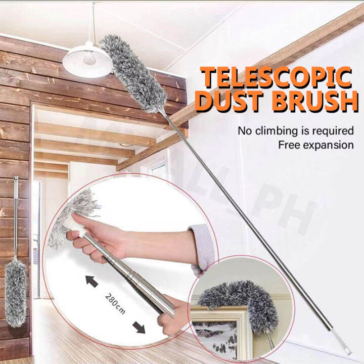 Microfiber Duster Remover A MustHave Telescopic Pole for Lazy People