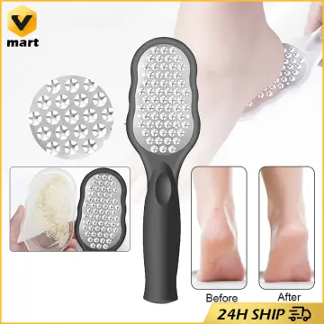 1pc Pedicure Tools Professional Stainless Steel Foot Scrubber Dead