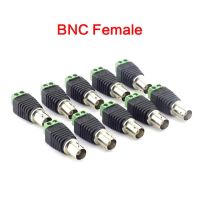 10ชิ้นตัวเชื่อมต่อ Bnc ตัวผู้/ตัวเมียตัวเชื่อมต่อ Balun สำหรับรับส่งสัญญาณสำหรับกล้องวงจรปิดตรวจตราอุปกรณ์เสริม