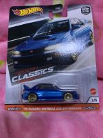 Hot wheels Premium Car Culture 98 Subaru Impreza 22B STi-Version ล้อยาง รถสวย แพ็คสวย ของแท้ ลิขสิทธิ์แท้ โมเดล รถเหล็ก 1/64