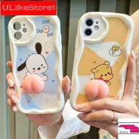 เคสสำหรับ Realme C53 C55 C35 C33 C30 C30s C25Y C21Y C3 C25 C25s C20 C20A C11 C15 8i 9i 5 I 5S 6i Narzo 50i 50A หยิก Le การ์ตูน Pacha Dog เคสป้องกันเนื้อนิ่ม TPU