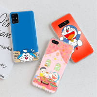 อ่อนนุ่ม ซิลิโคน เคสโทรศัพท์ หรับ OPPO A31 F11 A1K A3S A72 A12E A12S A5 A85 A7 A52 A11K A1 A15 A92 A83 A12 A9 A7 A8 A5S A15S Pro ปก โปร่งใส TPU To-115 Doraemon