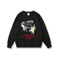 Anime Initial D Sweatshirt Toyota 1985s AE86 Fcmvf Sprinter Trueno Gt Apex Pullover Fujiwara Takumi Manga Drift Car Sweatshirts Size XS-4XL