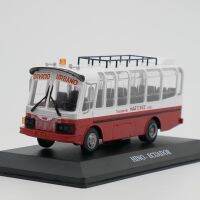 IXO Diecast 1:72ขนาด Hino Ecuador รถบัสรถโลหะผสมรูปแบบของที่ระลึกของเล่นรถกล่องเก็บและแสดงเครื่องประดับ