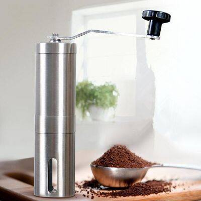 CFA เครื่องบดกาแฟ  มือสแตนเลส อุปกรณ์บดแตนเลส สำหรับเมล็ดบดกาแฟส Stainless steel hand coffee grinder เครื่องบดเมล็ดกาแฟ