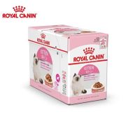 ด่วนโปร ส่งฟรี [ยกกล่อง 12 ซอง] อาหารเปียกแมว Royal Canin Kitten in Gravy สำหรับลูกแมว แมวตั้งท้อง (ขนาด 85g x12 ซอง)