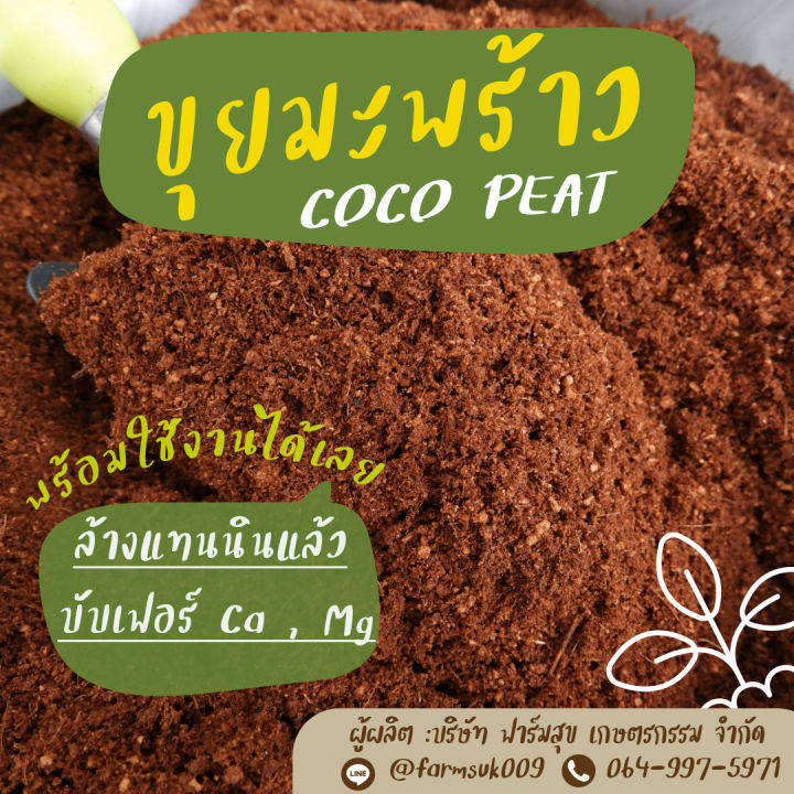 ขุยมะพร้าว-coco-peat-ล้างแทนนินแล้ว-บรรจุ-5-ลิตร