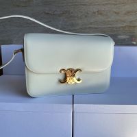 CELINE CLASSIQUE TRIOMPHE BAG IN SHINY CALFSKINSOFT