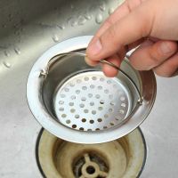 Sink Handheld Sewer Filter Floor Drain For Home Cleaning Kitchen Gadgets Stainless Steel Kitchen Water Tank Strainer Dishracks Sink accessories