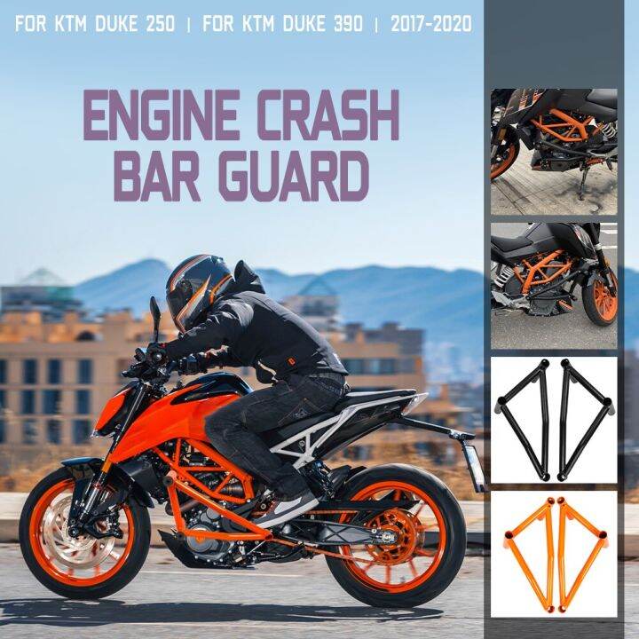 Motorcycle Crash Bar Frame Slider Engine Guard Bumper Stunt Cage Falling Protection For Ktm Duke