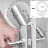 1PC Silicone Door Stopper Transparent Door Handle Buffer Wall Protection Door Knob Bumper Walls Furniture Protective Door Stop