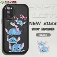 Jinsouwe เคสสำหรับ Samsung S20 FE 5G สำหรับเด็กผู้หญิงเด็กผู้ชายผิวสัมผัสเพรียวบางลายการ์ตูนปกหนัง PU น่ารัก