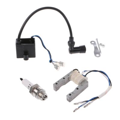 2021CDI Ignition Coil Magneto For Motorized 49cc 66cc 80cc Engine Bicycle Spark Plug