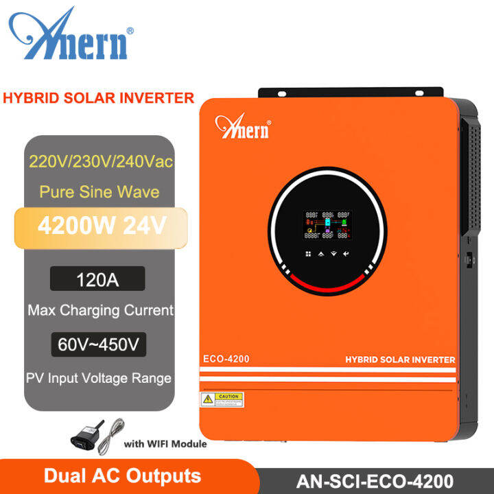 Anern Kw Hybrid Solar Inverter V Hybrid Inverter On Grid Off Grid