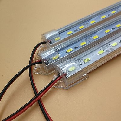 【YF】♟  5pcsx50cm Factory Wholesale DC12V 24V SMD 5730 5630 Hard Rigid Strip Bar shell  pc